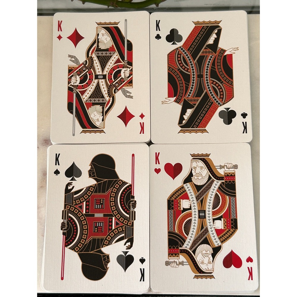 Star Wars Theory11 Playing Cards Silver Edition Dark Side Darth Vader Kylo Ren